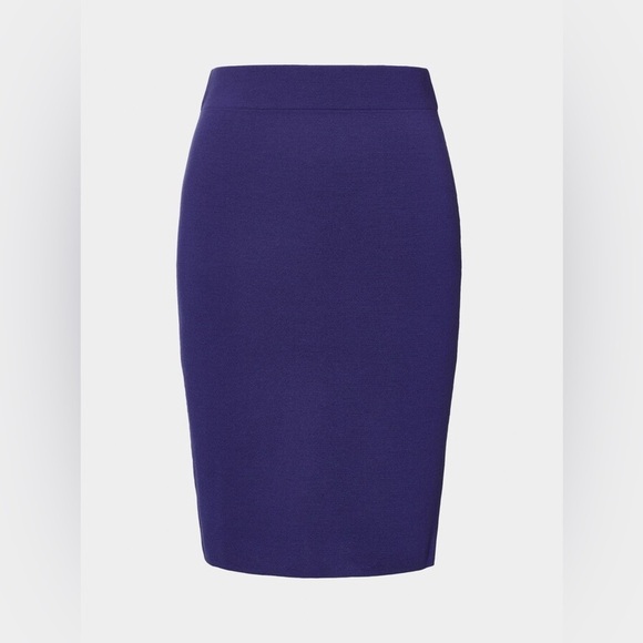 NWT Winser London Milano 100% Merino Wool Career office Pencil Skirt Grey Small - Picture 12 of 13